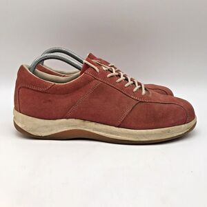 Lands' End Sienna Suede Sneakers Women's 9B  Casual Lace Up Outdoor Shoes 83088